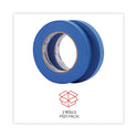 Universal Premium Blue Masking Tape with UV Resistance, 3" Core, 18 mm x 54.8 m, Blue, 2/Pack (PT14019)