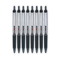 Pilot Precise V5RT Roller Ball Pen, Retractable, Extra-Fine 0.5 mm, Black Ink, Black Barrel (26062)