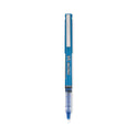 Pilot Precise V5 Roller Ball Pen, Stick, Extra-Fine 0.5 mm, Blue Ink, Blue/Clear Barrel, Dozen (35335)