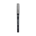 Pilot Precise V5 Roller Ball Pen, Stick, Extra-Fine 0.5 mm, Black Ink, Black/Clear Barrel, Dozen (35334)