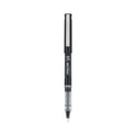 Pilot Precise V5 Roller Ball Pen, Stick, Extra-Fine 0.5 mm, Black Ink, Black/Clear Barrel, Dozen (35334)