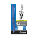 Pilot FriXion Clicker Erasable Gel Pen, Retractable, Fine 0.7 mm, Blue Ink, Blue Barrel (31451)