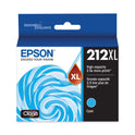 Epson T212XL220S (212XL) Claria High-Yield Ink, 350 Page-Yield, Cyan