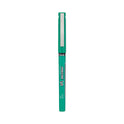 Pilot Precise V5 Roller Ball Pen, Stick, Extra-Fine 0.5 mm, Green Ink, Green/Clear Barrel, Dozen (25104)