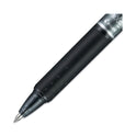 Pilot FriXion Clicker Erasable Gel Pen, Retractable, Extra-Fine 0.5 mm, Black Ink, Black Barrel, Dozen (32520)