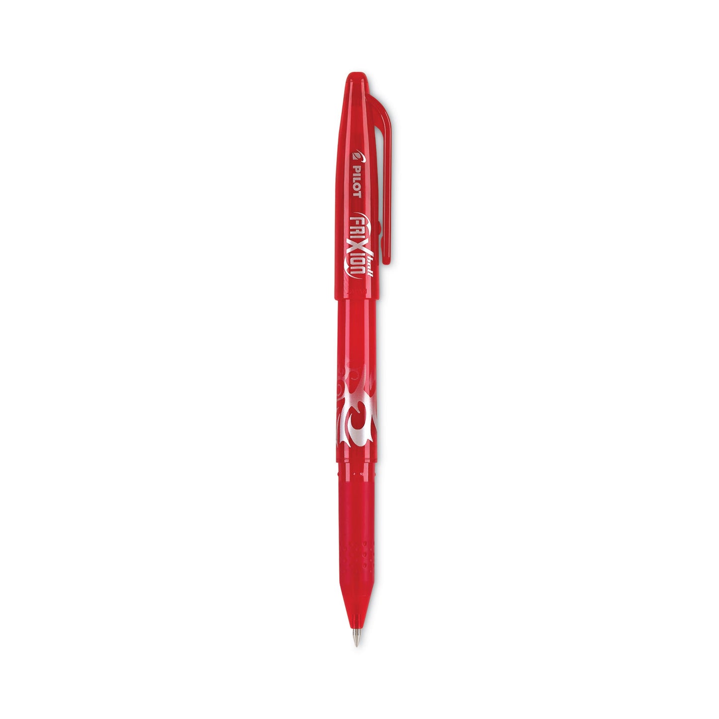 Pilot FriXion Ball Erasable Gel Pen, Stick, Fine 0.7 mm, Red Ink, Red Barrel (31552)