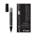 Pilot Creative Art and Crafts Marker, Medium Brush Tip, Silver (41800)