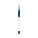 Pilot EasyTouch Ballpoint Pen, Stick, Medium 1 mm, Blue Ink, Clear/Blue Barrel, Dozen (32011)