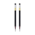 Refill for Pilot G2 Gel Ink Pens, Bold Conical Tip, Black Ink, 2/Pack (77289)