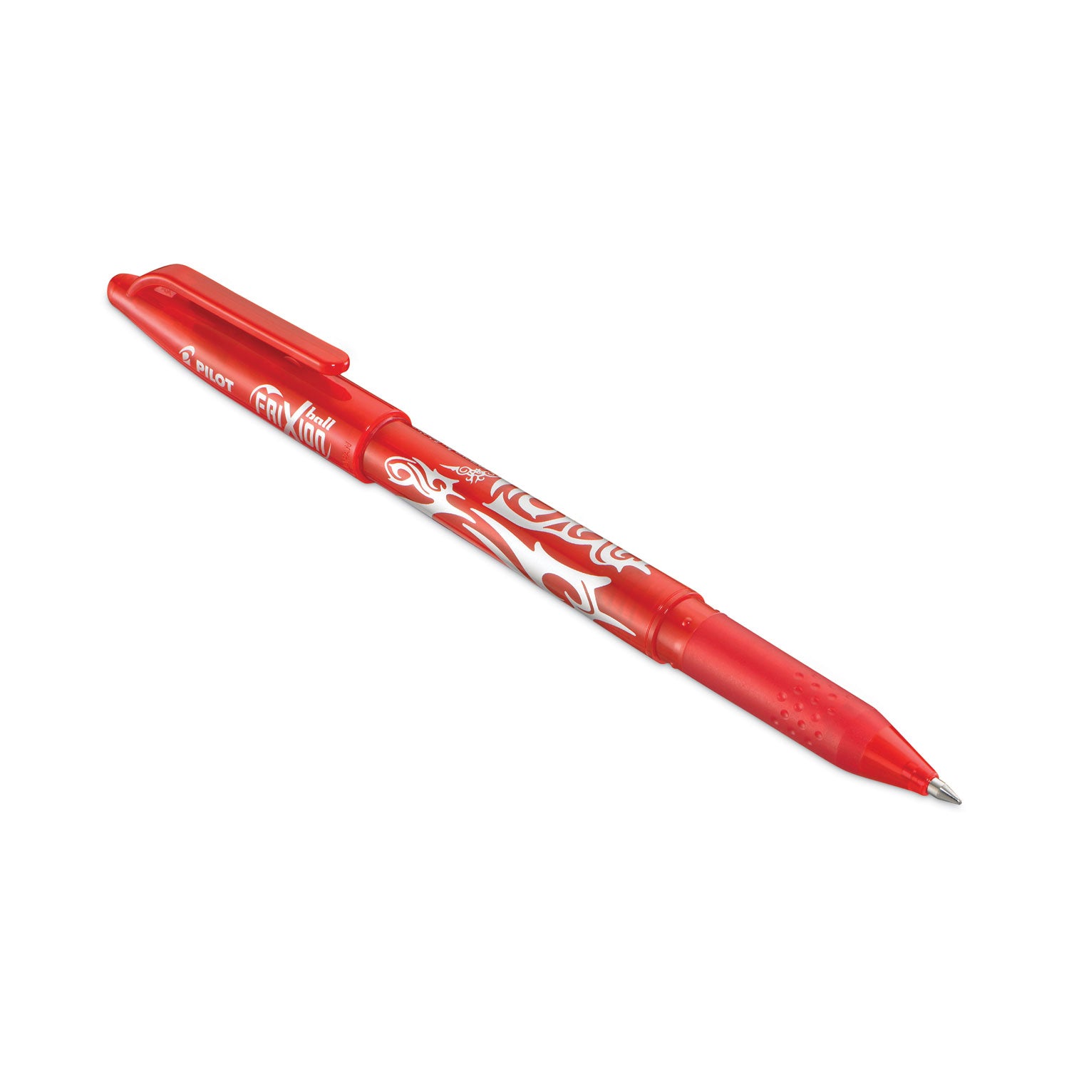 Pilot FriXion Ball Erasable Gel Pen, Stick, Fine 0.7 mm, Red Ink, Red Barrel (31552)