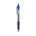 Pilot G2 Premium Gel Pen, Retractable, Fine 0.7 mm, Navy Blue Ink, Smoke/Blue Barrel, Dozen (31187)