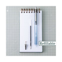 Pilot Better Ballpoint Pen, Retractable, Fine 0.7 mm, Black Ink, Smoke Barrel, Dozen (30000)