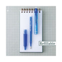 Refill for Pilot FriXion Erasable, FriXion Ball, FriXion Clicker and FriXion LX Gel Ink Pens, Fine Tip, Blue Ink, 3/Pack (77331)