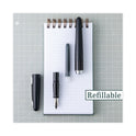 Pilot MR Metropolitan Collection Fountain Pen, Medium 1 mm, Black Ink, Black (91107)