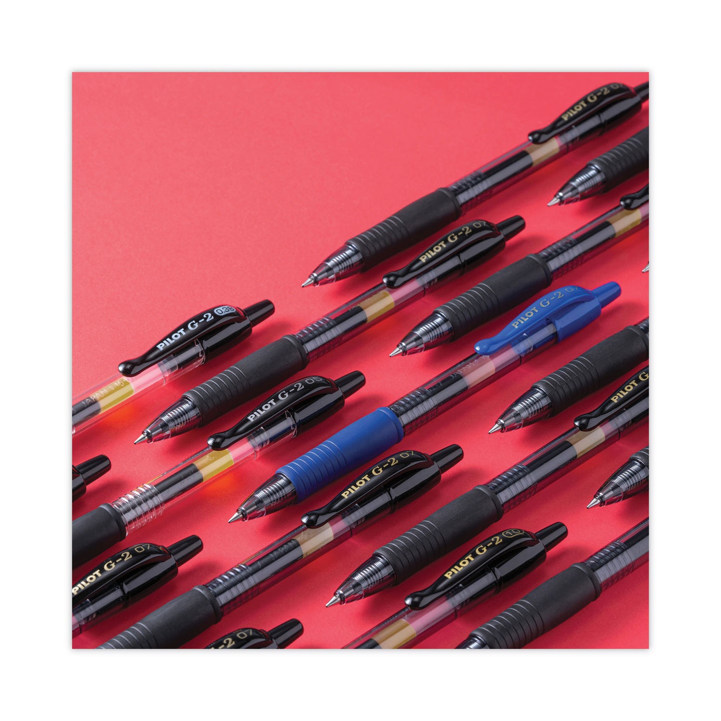 Pilot G2 Premium Gel Pen, Retractable, Fine 0.7 mm, Assorted Ink and Barrel Colors, 8/Pack (31128)