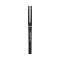 Pilot Precise V7 Roller Ball Pen, Stick, Fine 0.7 mm, Black Ink, Black/Clear Barrel, Dozen (35346)