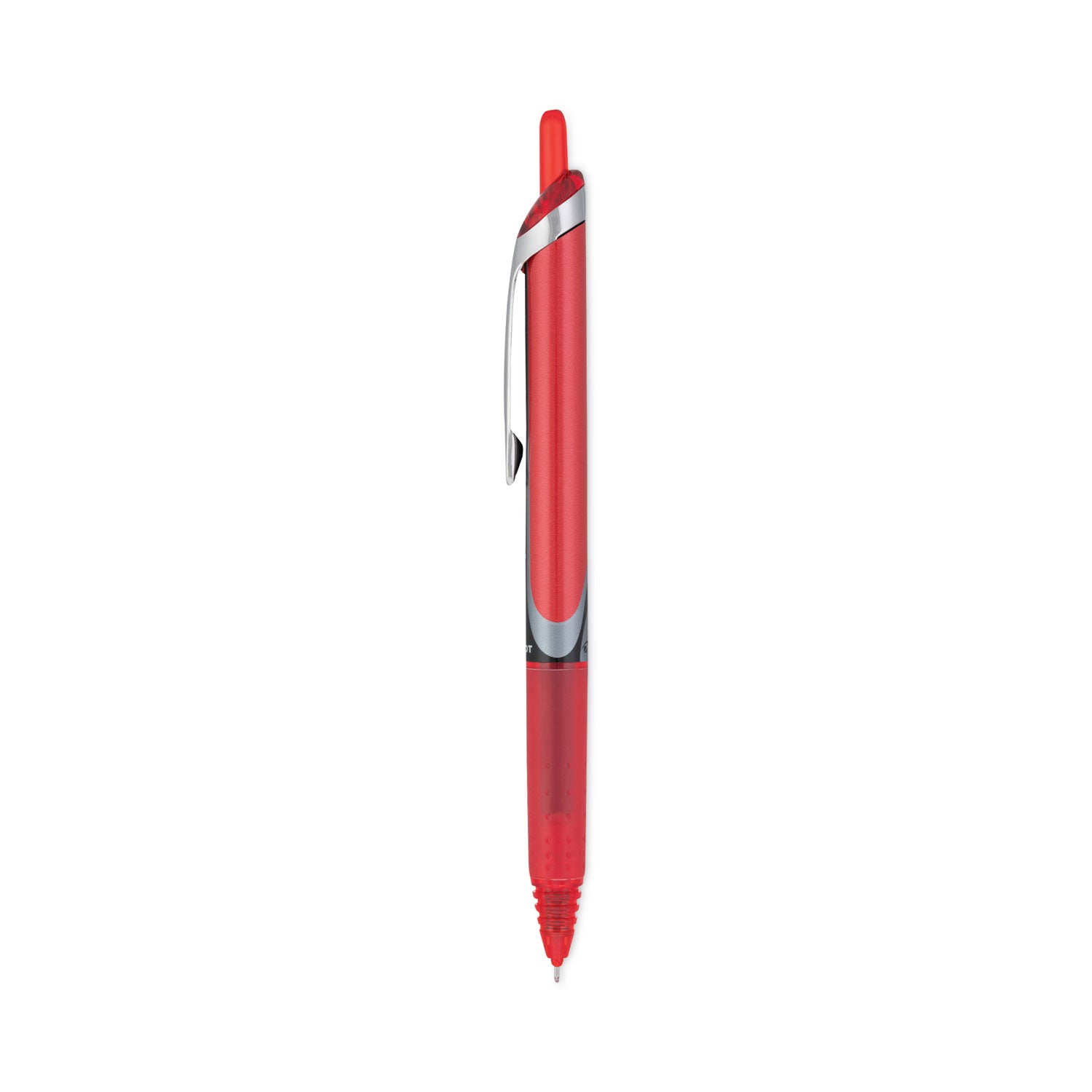 Pilot Precise V7RT Roller Ball Pen, Retractable, Fine 0.7 mm, Red Ink, Red Barrel (26069)