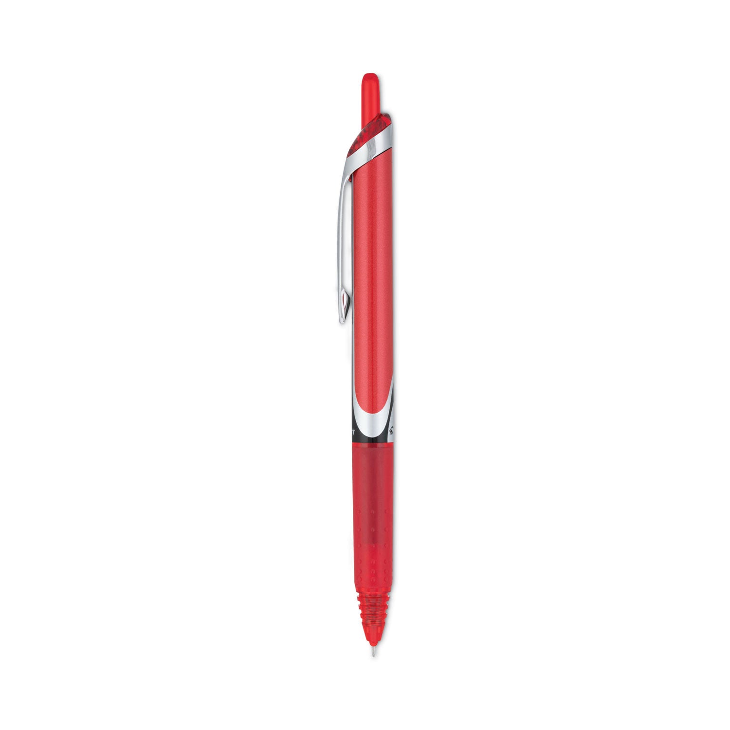 Pilot Precise V5RT Roller Ball Pen, Retractable, Extra-Fine 0.5 mm, Red Ink, Red Barrel (26064)