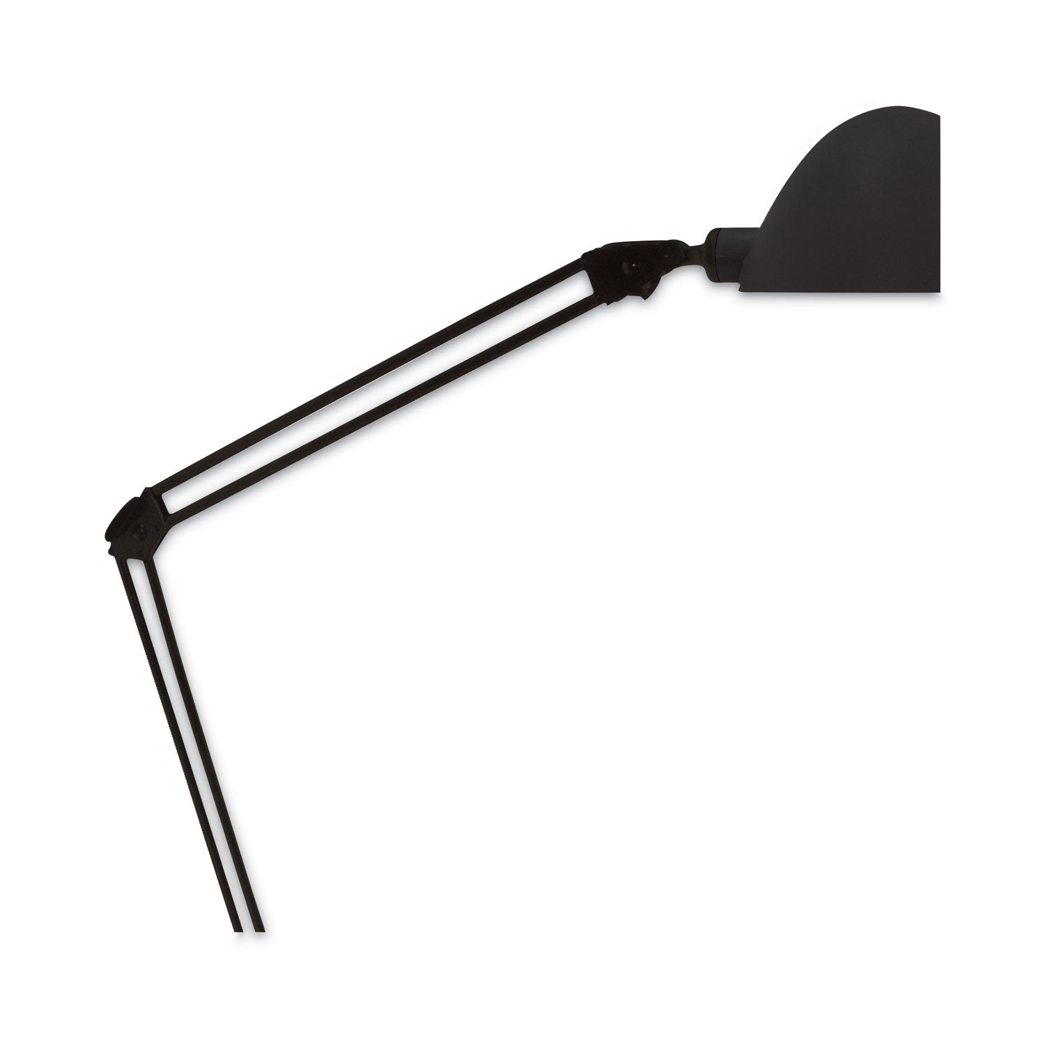 Ledu LED Desk and Task Lamp, 5W, 5.5w x 13.38d x 21.25h, Black (L9142BK)