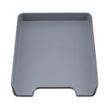 Advantus Fusion Letter Tray, 1 Section, Letter Size Files, 9.75" x 12.5" x 1.75", Black (37678)
