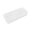 Advantus Super Stacker Pencil Box, Plastic, 8.25 x 3.75 x 1.5, Clear (40309)