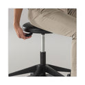 Safco Lab Stool, Backless, Supports Up to 250 lb, 19.25" to 24.25" Seat Height, Black (3437BL)