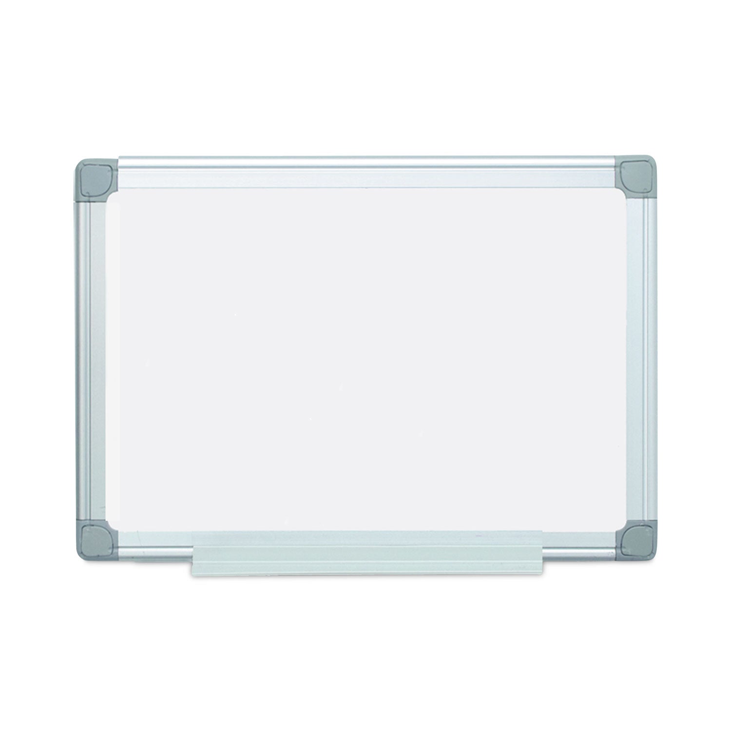 MasterVision Earth Silver Easy-Clean Dry Erase Board, Reversible, 24 x 18, White Surface, Silver Aluminum Frame (MA0200790)