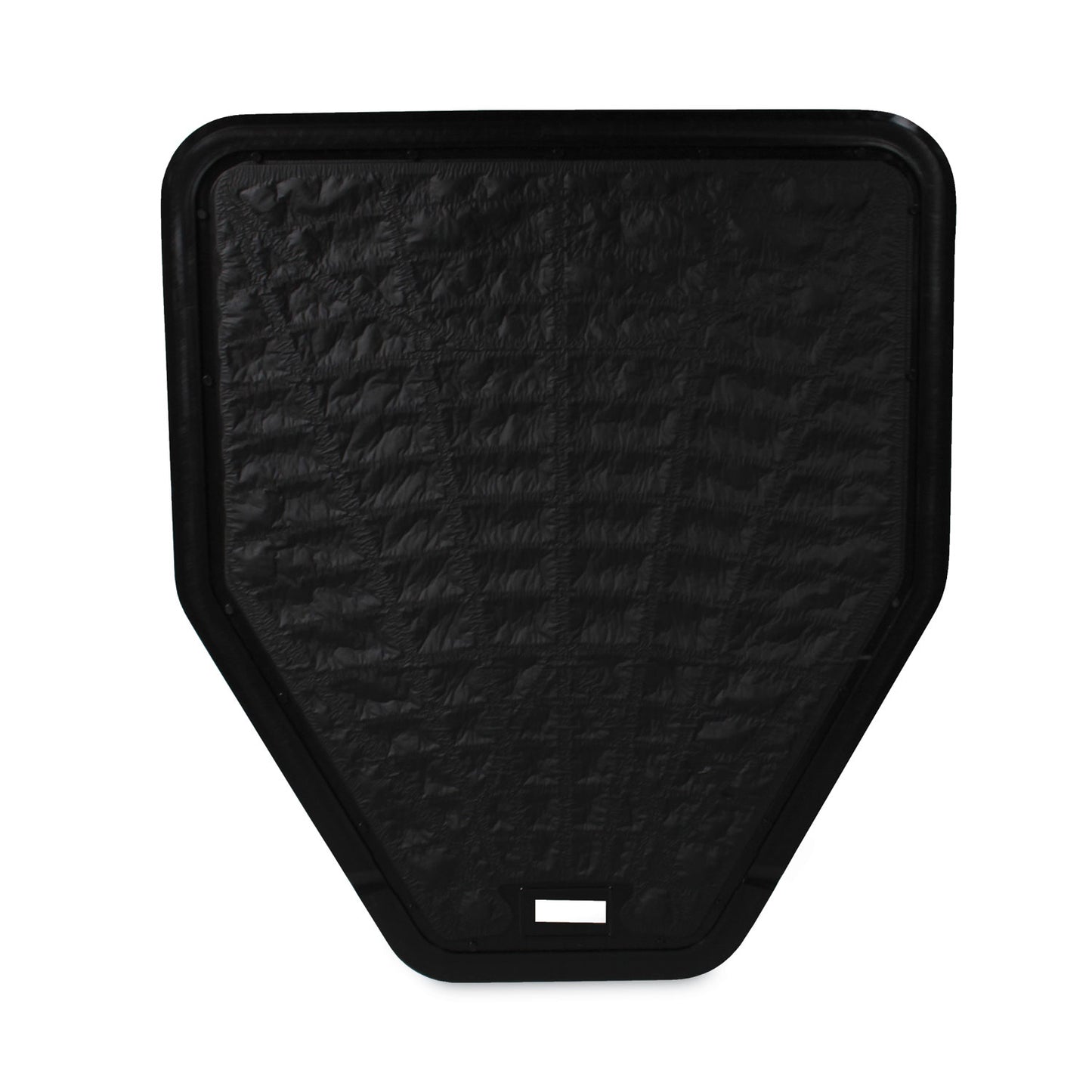 TOLCO Urinal Mat, 20.75 x 18.5, Black, 6/Carton (220206)