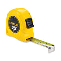 Bostitch Power Return Tape Measure, Plastic Case, 1" x 2 5ft, Yellow (30455)