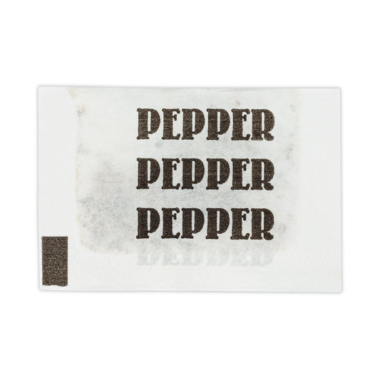 Office Snax Pepper Packets, 0.1 g Packet, 3,000/Carton (15269)