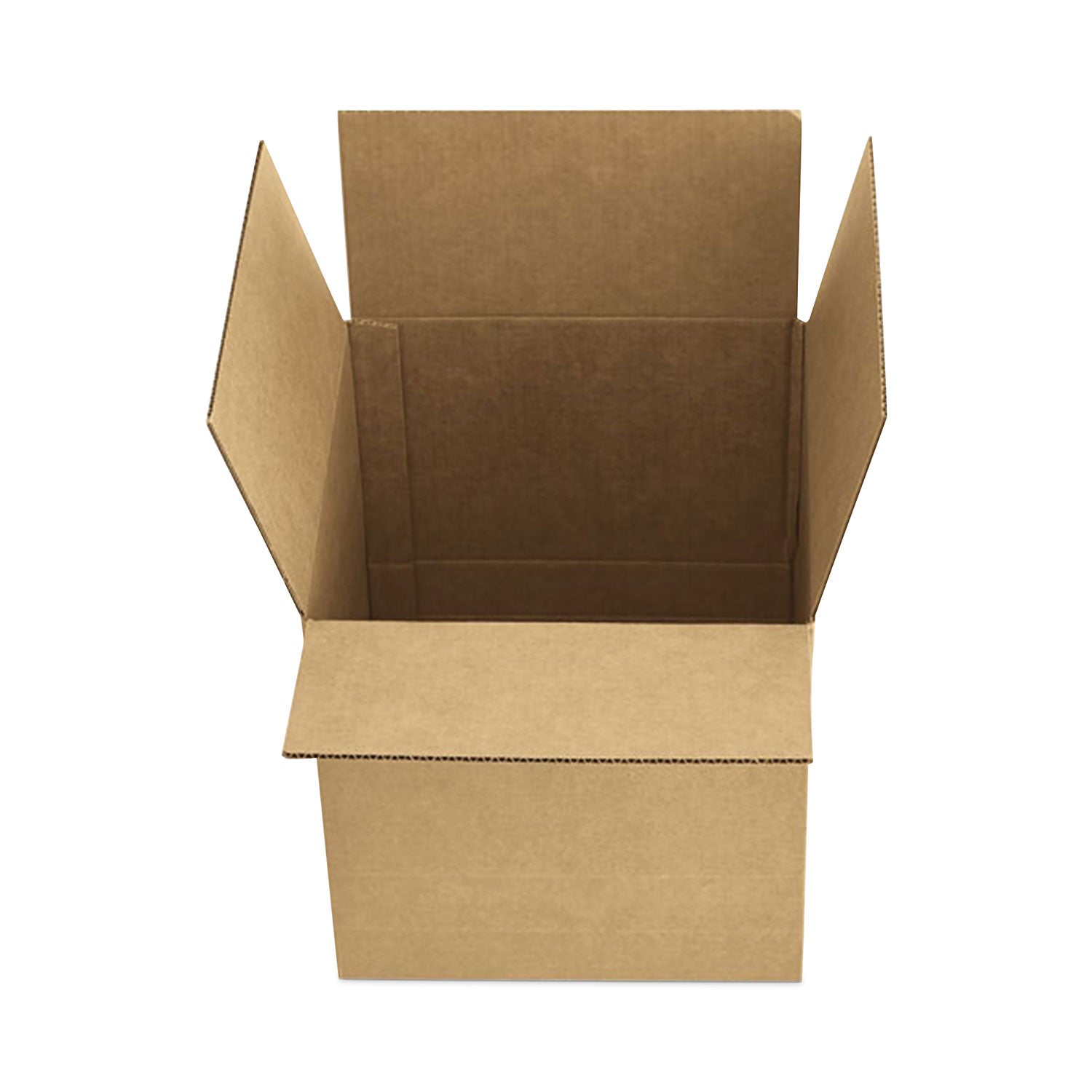 Universal Fixed-Depth Brown Corrugated Shipping Boxes, Regular Slotted Container (RSC), Small, 6" x 8" x 5", Brown Kraft, 25/Bundle (865)