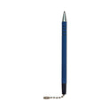 CONTROLTEK Antimicrobial Ballpoint Counter Pen, Medium, 1 mm, Blue Ink, Blue (555566)