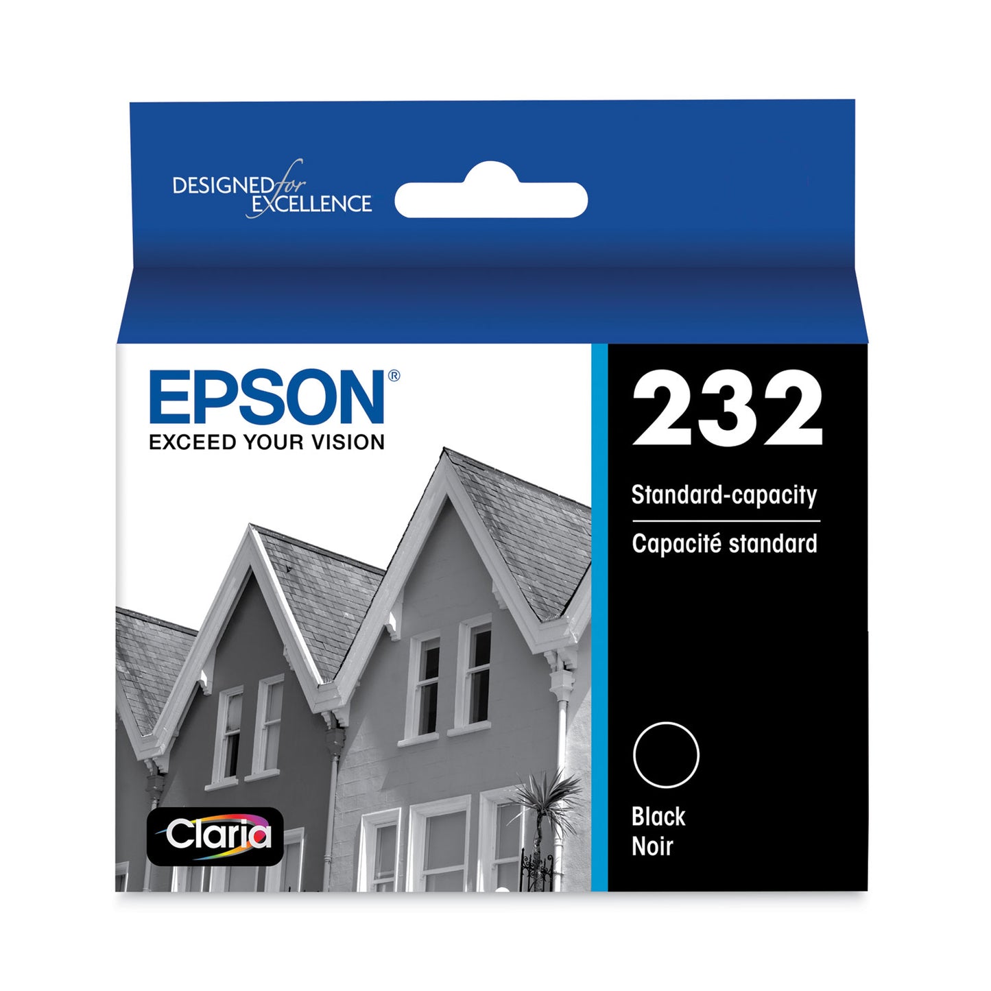 Epson T232120S (T232) Claria Ink, 165 Page-Yield, Black