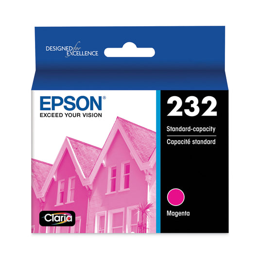Epson T232320S (T232) Claria Ink, 165 Page-Yield, Magenta