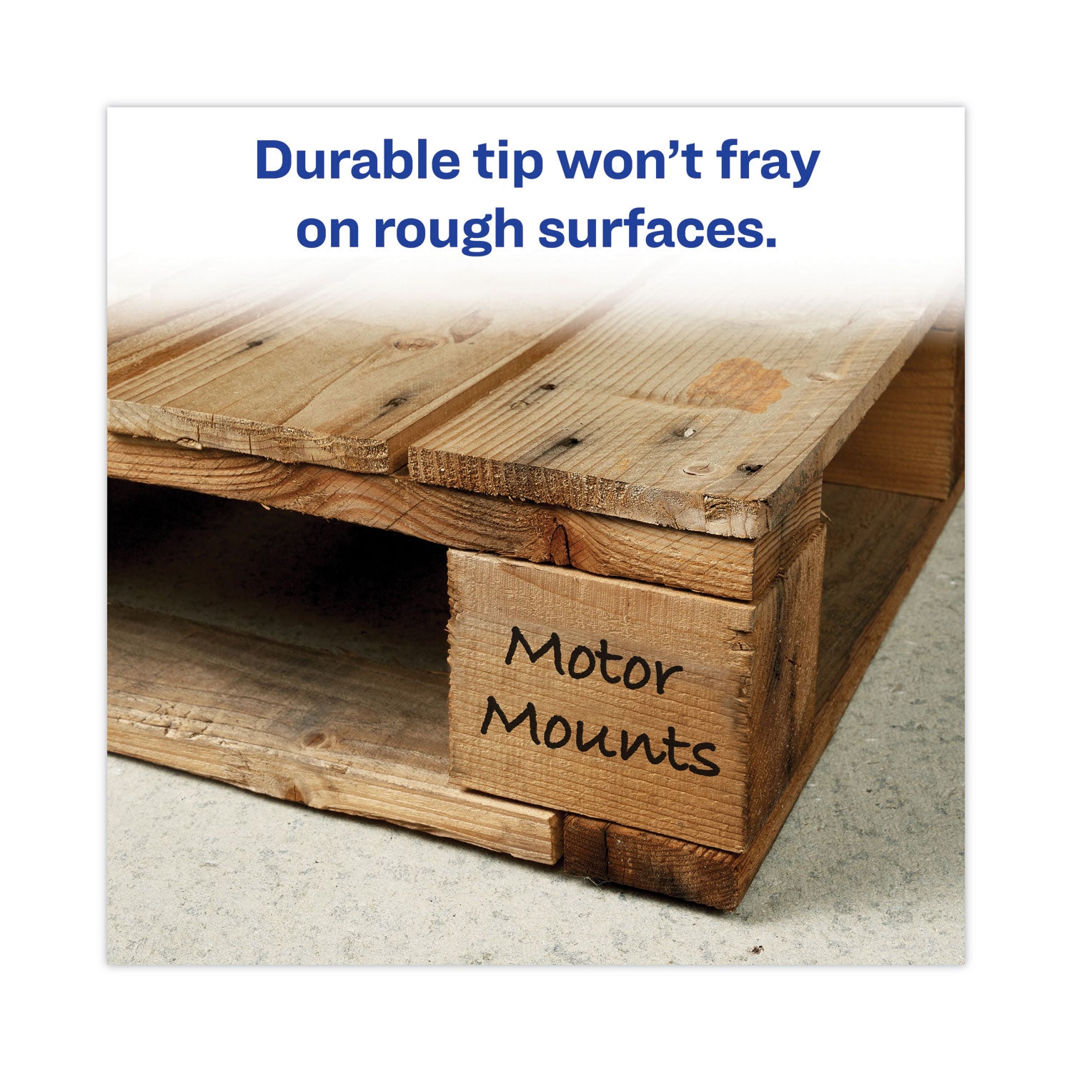 Avery MARKS A LOT Large Desk-Style Permanent Marker, Broad Chisel Tip, Assorted Colors, 12/Set (24800)