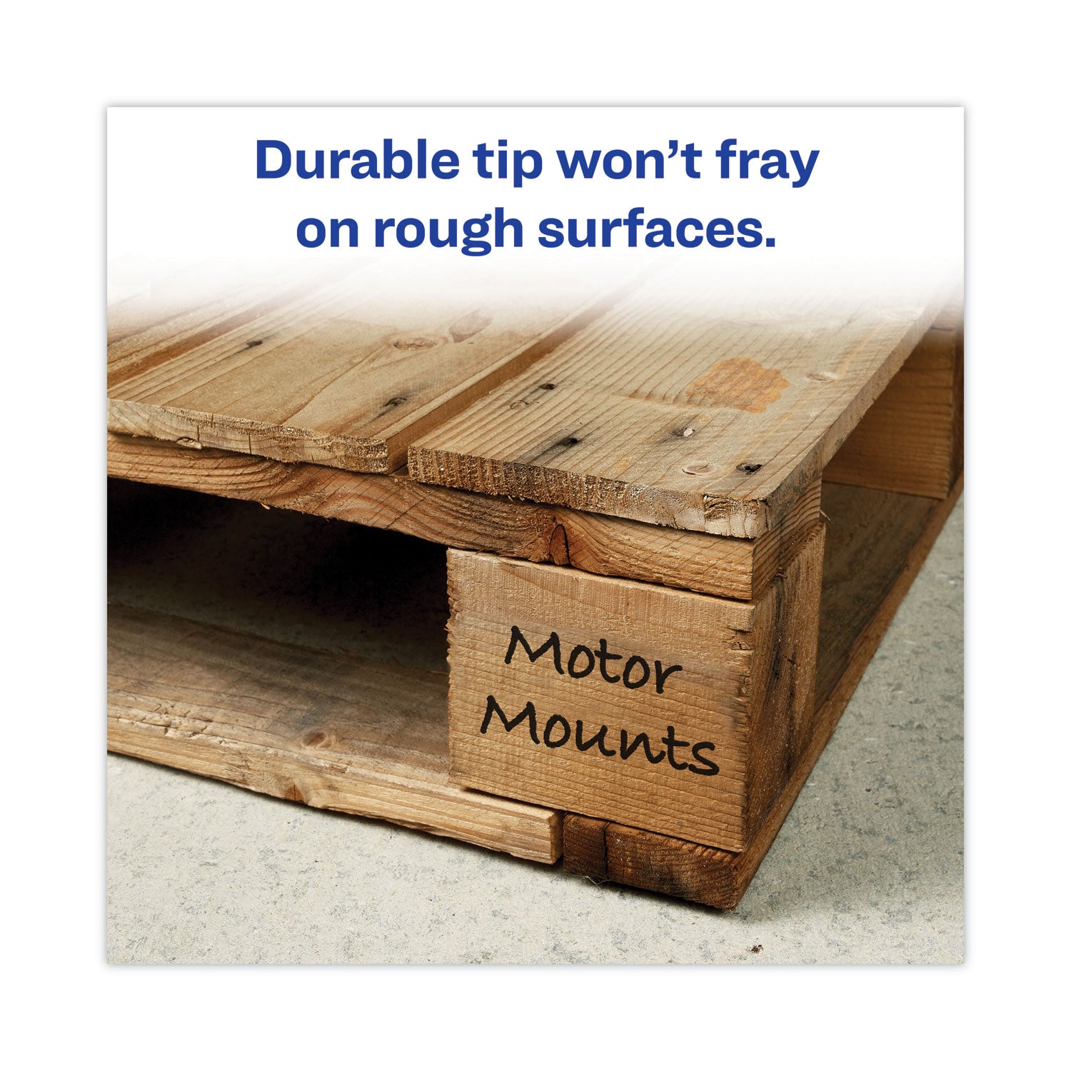 Avery MARKS A LOT Large Desk-Style Permanent Marker, Broad Chisel Tip, Black, Dozen (8888) (08888)