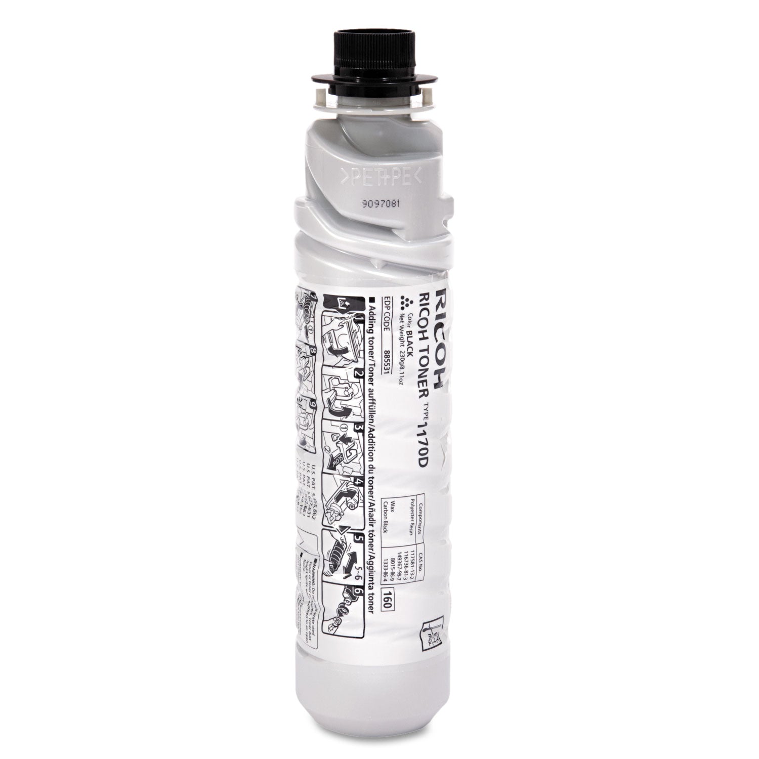 Ricoh 841718 Toner, 7,000 Page-Yield, Black