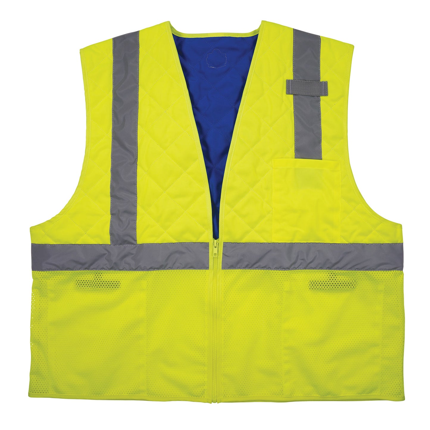 ergodyne Chill-Its 6668 Class 2 Hi-Vis Safety Cooling Vest, Polymer, X-Large, Lime (12715)