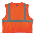 ergodyne GloWear 8220HL Class 2 Standard Mesh Hook and Loop Vest, Polyester, Large/X-Large, Orange (21135)