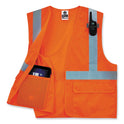 ergodyne GloWear 8220HL Class 2 Standard Mesh Hook and Loop Vest, Polyester, Large/X-Large, Orange (21135)