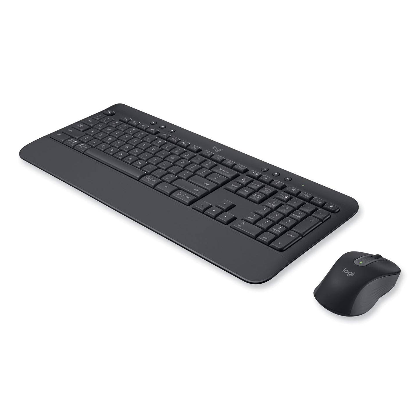 Logitech Signature MK650 Wireless Keyboard and Mouse Combo for Business, 2.4 GHz Frequency/32 ft Wireless Range, Graphite (920010909)