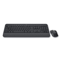 Logitech Signature MK650 Wireless Keyboard and Mouse Combo for Business, 2.4 GHz Frequency/32 ft Wireless Range, Graphite (920010909)