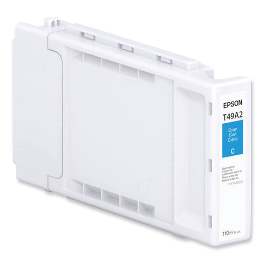 Epson T49A220 (T49A) UltraChrome PRO6 High-Yield Ink, 110 mL, Cyan