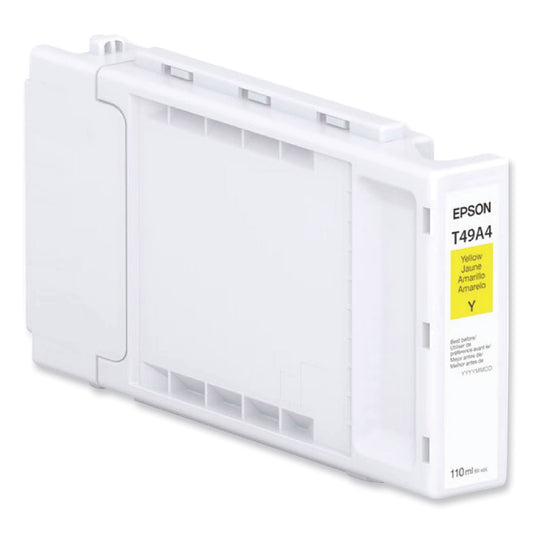 Epson T49A420 (T49A) UltraChrome PRO6 High-Yield Ink, 110 mL, Yellow