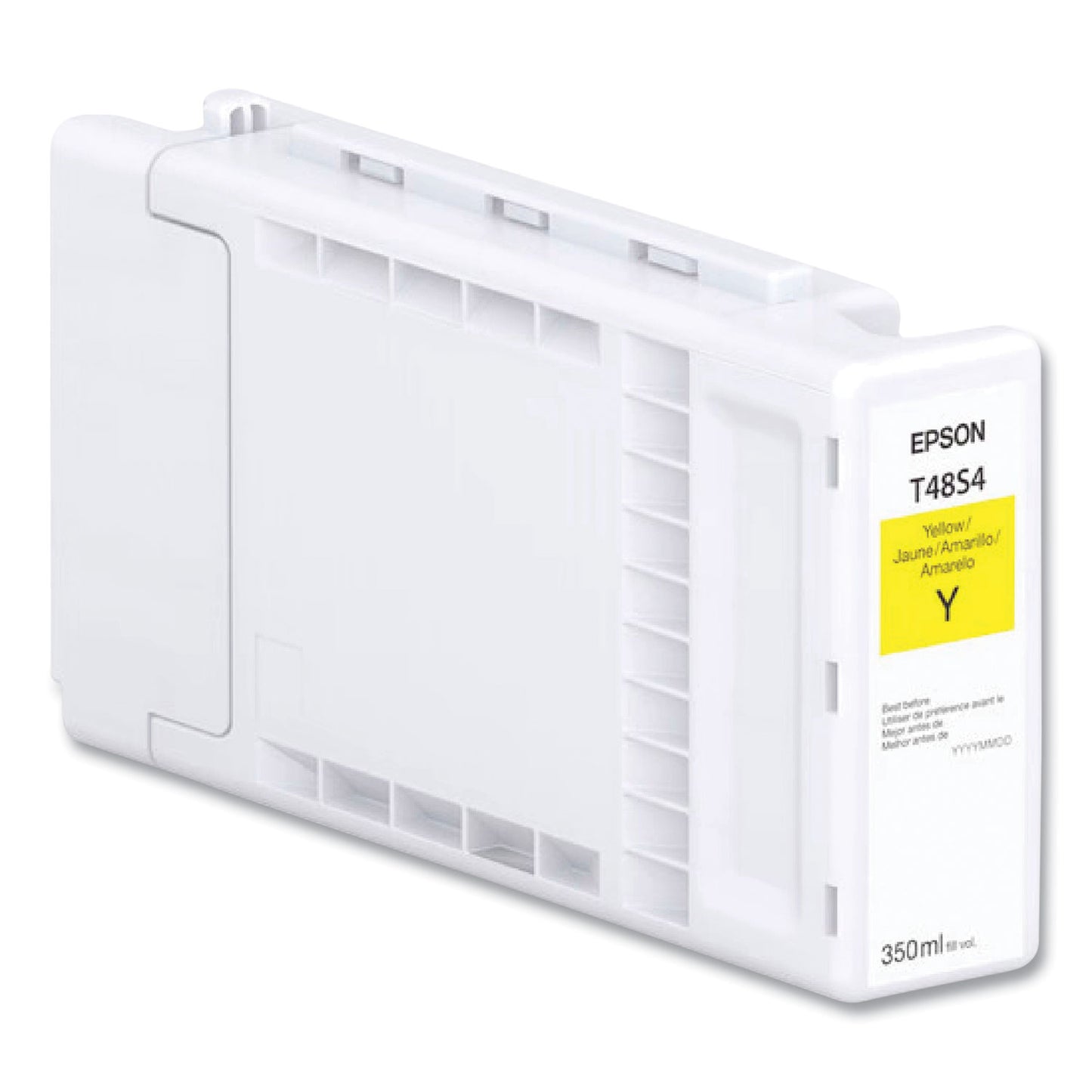 Epson T48S420 (T48S) UltraChrome PRO6 High-Yield Ink, 350 mL, Yellow