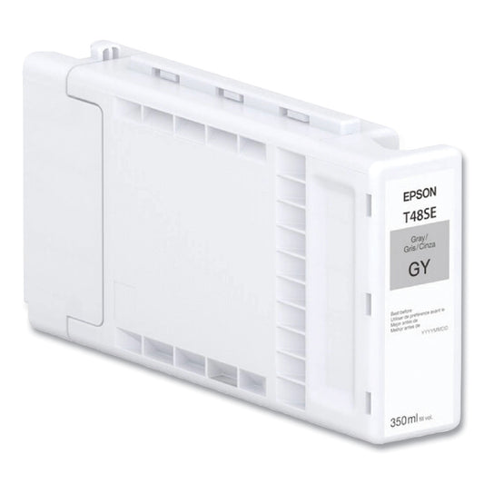 Epson T48SE20 (T48S) UltraChrome PRO6 High-Yield Ink, 350 mL, Gray