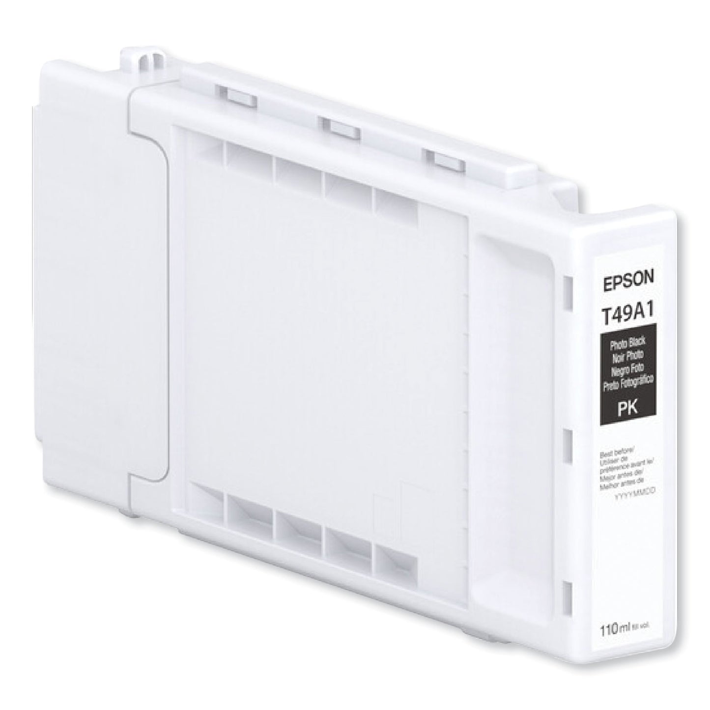 Epson T49A120 (T49A) UltraChrome PRO6 High-Yield Ink, 110 mL, Photo Black