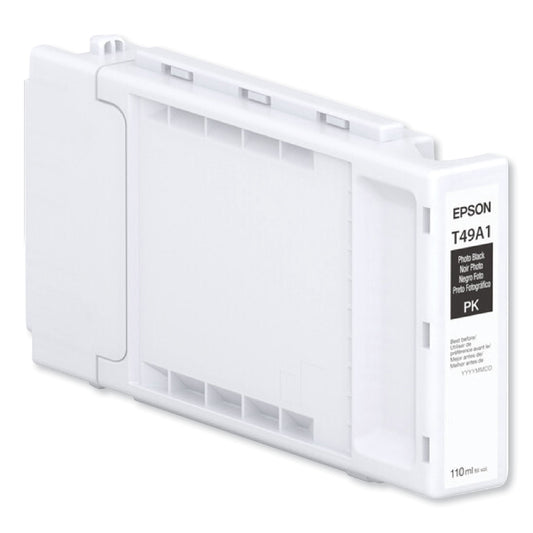 Epson T49A120 (T49A) UltraChrome PRO6 High-Yield Ink, 110 mL, Photo Black