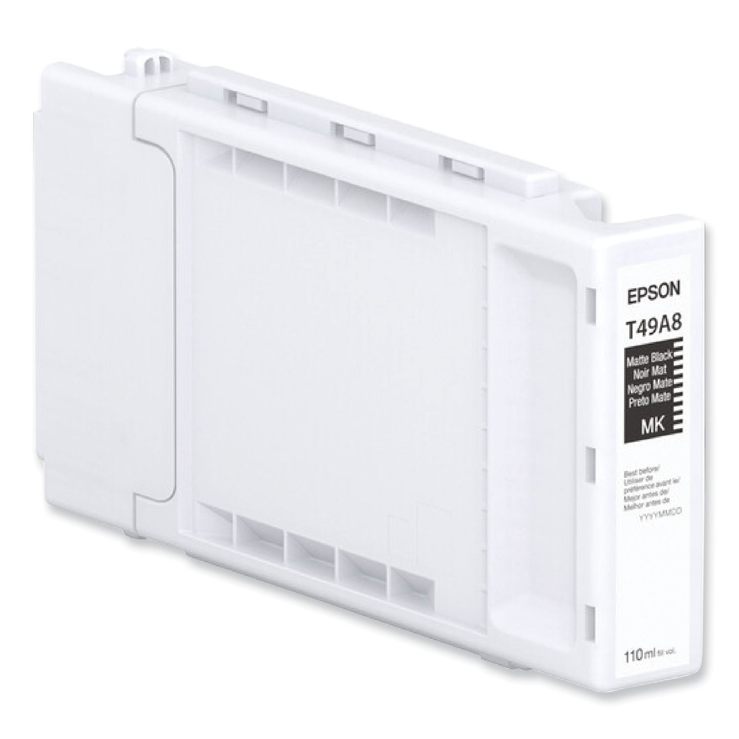 Epson T49A820 (T49A) UltraChrome PRO6 High-Yield Ink, 110 mL, Matte Black