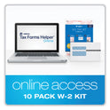 Adams W-2 Online Tax Kit, Fiscal Year: 2023, Six-Part Carbonless, 8 x 5.5, 2 Forms/Sheet, 10 Forms Total (22908KIT)